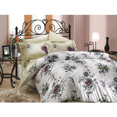 Комплект постельного белья Hobby home collection 1,5 сп, поплин, Carmen, бежевый (1501000080)