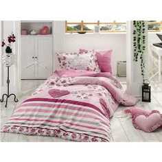 Комплект постельного белья Hobby home collection Семейный, поплин, Bella, фиолетовый (1501000975)