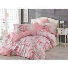 Комплект постельного белья Hobby home collection 2-х сп, поплин, Vanessa, розовый (1607000087)