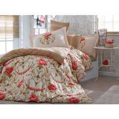 Комплект постельного белья Hobby home collection 1,5 сп, поплин, Ornella, золотой (1501001095)