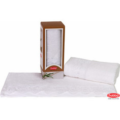 Полотенце Hobby home collection Almeda 50x90 см белый (1501000370)