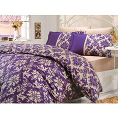 Комплект постельного белья Hobby home collection 1,5 сп, поплин, Avangarde, фиолетовый (1501000053)