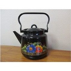 Чайник эмалированный 3.5 л СтальЭмаль Вологда (1с26с)