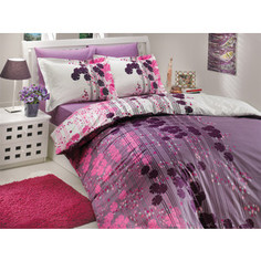 Комплект постельного белья Hobby home collection 1,5 сп, поплин, Ventura, лиловый (1501000190)