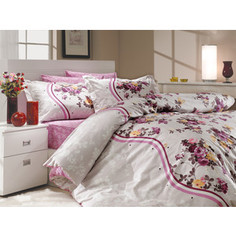 Комплект постельного белья Hobby home collection 1,5 сп, поплин, Susana, лиловый (1501000174)