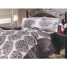 Комплект постельного белья Hobby home collection 1,5 сп, поплин, Belinda, лиловый (1501000059)