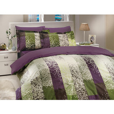 Комплект постельного белья Hobby home collection 1,5 сп, поплин, Alandra , темно-фиолетовый (1501000028)