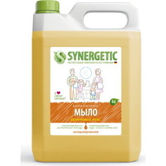 Жидкое мыло Synergetic Фруктовый микс, канистра, 5 л