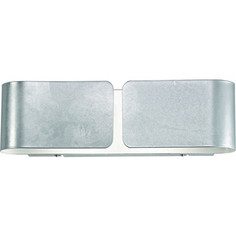 Настенный светильник Ideal Lux Clip AP2 Small Argento