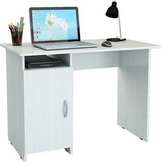 Стол письменный Мастер Милан-08 левый (белый) МСТ-СДМ-08-БТ-16