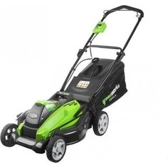 Газонокосилка аккумуляторная GreenWorks G40LM45K3