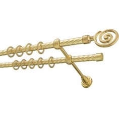 Карниз DDA витой 16 мм двойной Золото глянец 1.8