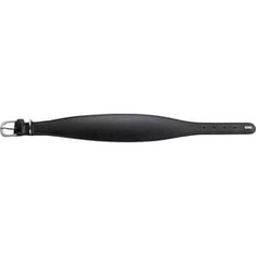Ошейник Hunter Collar Greyhound Super Soft 42 (33-39см) селедка кожа черный для собак