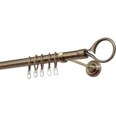 Карниз DDA 28 мм одинарный Золото антик 1.8