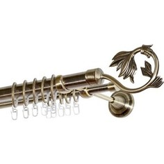 Карниз DDA 28+16 мм двойной Золото антик 1.4