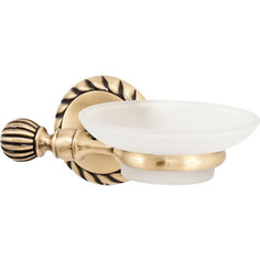 Мыльница Swensa стекло/античная бронза (11802)