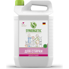 Гель для стирки Synergetic универсальный для любых видов тканей, 5 л