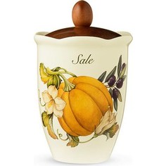 Банка для сыпучих продуктов (соль) Nuova Cer Тыква (NC7370_1-ODN-AL)