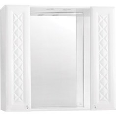 Зеркальный шкаф Style line Канна 90 со светом (2000949015231)