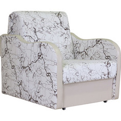 Кресло кровать Шарм-Дизайн Коломбо замша белый