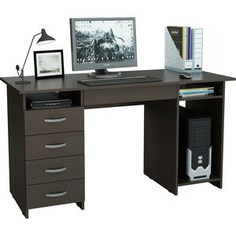 Стол письменный Мастер Милан-6Я (венге) МСТ-СДМ-6Я-ВМ-16