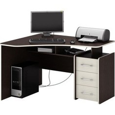 Стол Мастер Триан-5 (венге/дуб молочный) МСТ-УСТ-05-ВМ-ДМ-16