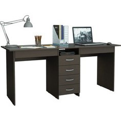 Стол письменный Мастер Тандем-2Я (венге) МСТ-СДТ-2Я-ВМ-16