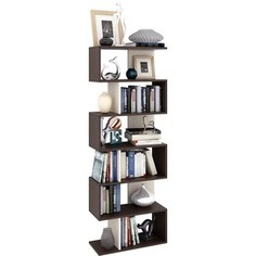 Стеллаж Мастер Файн-1 (венге-дуб молочный) МСТ-СТФ-01-ВД-16