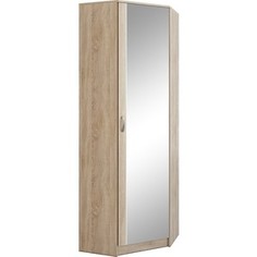 Шкаф угловой с зеркалом Мастер Ольга (дуб сонома) МСТ-ПДО-ШУ-ДС-З1