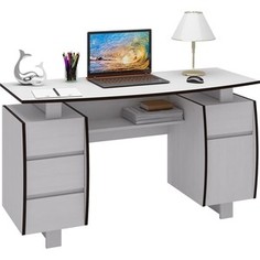 Стол письменный Мастер Экстер-9 (белый) МСТ-СТЭ-09-БТ-16