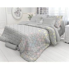 Комплект постельного белья Verossa Семейный, перкаль, Damask, 2 наволочки 70x70, 2 наволочки 50x70 (718714)