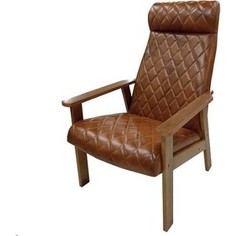 Кресло для отдыха Вилора с прострочкой тон №1 oregon antik 39