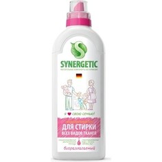 Гель для стирки Synergetic универсальный для любых видов тканей, 1 л