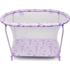 Манеж Globex Овал фиолетовый (1108/07)