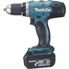 Аккумуляторная ударная дрель-шуруповерт Makita DHP453RFE
