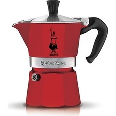 Гейзерная кофеварка Bialetti Moka Express Rossa, 4942, 3 п