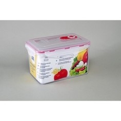 Контейнер вакуумный для продуктов 2 л Stahlberg Розовый (4247-S)