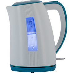 Чайник электрический Polaris PWK 1790CL, белый-синий