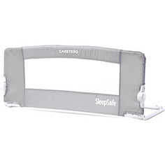 Барьер безопасности Caretero SleepSafe для кроватки Grey (серый)