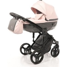 Коляска 2 в 1 Junama diamond (розовый/черный короб) (jd-10)