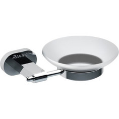 Мыльница Ravak Chrome CR 200.00 с держателем (X07P187)