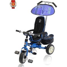 Велосипед трехколесный Lexus Trike original RT NEXT Deluxe высокая спинка синий