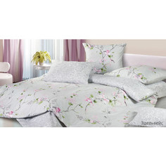 Комплект постельного белья Ecotex 1,5 сп, сатин, Эдельвейс (КГ1Эдельвейс)