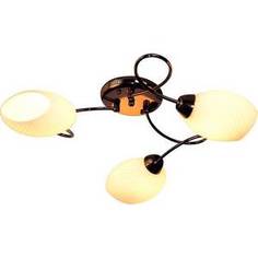Потолочная люстра IDLamp 853/3PF-Blackchrome