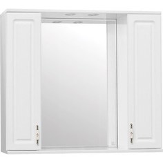 Зеркальный шкаф Style line Олеандр-2 90 со светом (2000949041599)