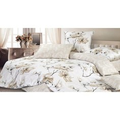 Комплект постельного белья Ecotex Семейный, сатин, Рузена (КГДРузена)