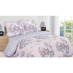 Комплект постельного белья Ecotex Семейный, поплин, Шанталь (КПДШанталь)