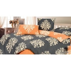 Комплект постельного белья Ecotex 1,5 сп, сатин, Травертин (КГ1Травертин)