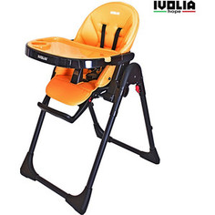 Стульчик для кормления Ivolia HOPE 01 2 колеса orange