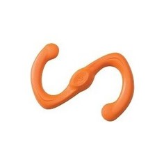 Игрушка Zogoflex Bumi Large 9.5 перетяжка оранжевая 25,4см для собак (West Paw Design)